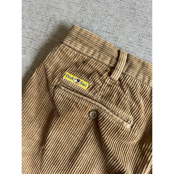 Duck Head Other - Duck Head Mens Tan Corduroy Pants 38x32 100% Cotton Brown Preppy Classic Fit